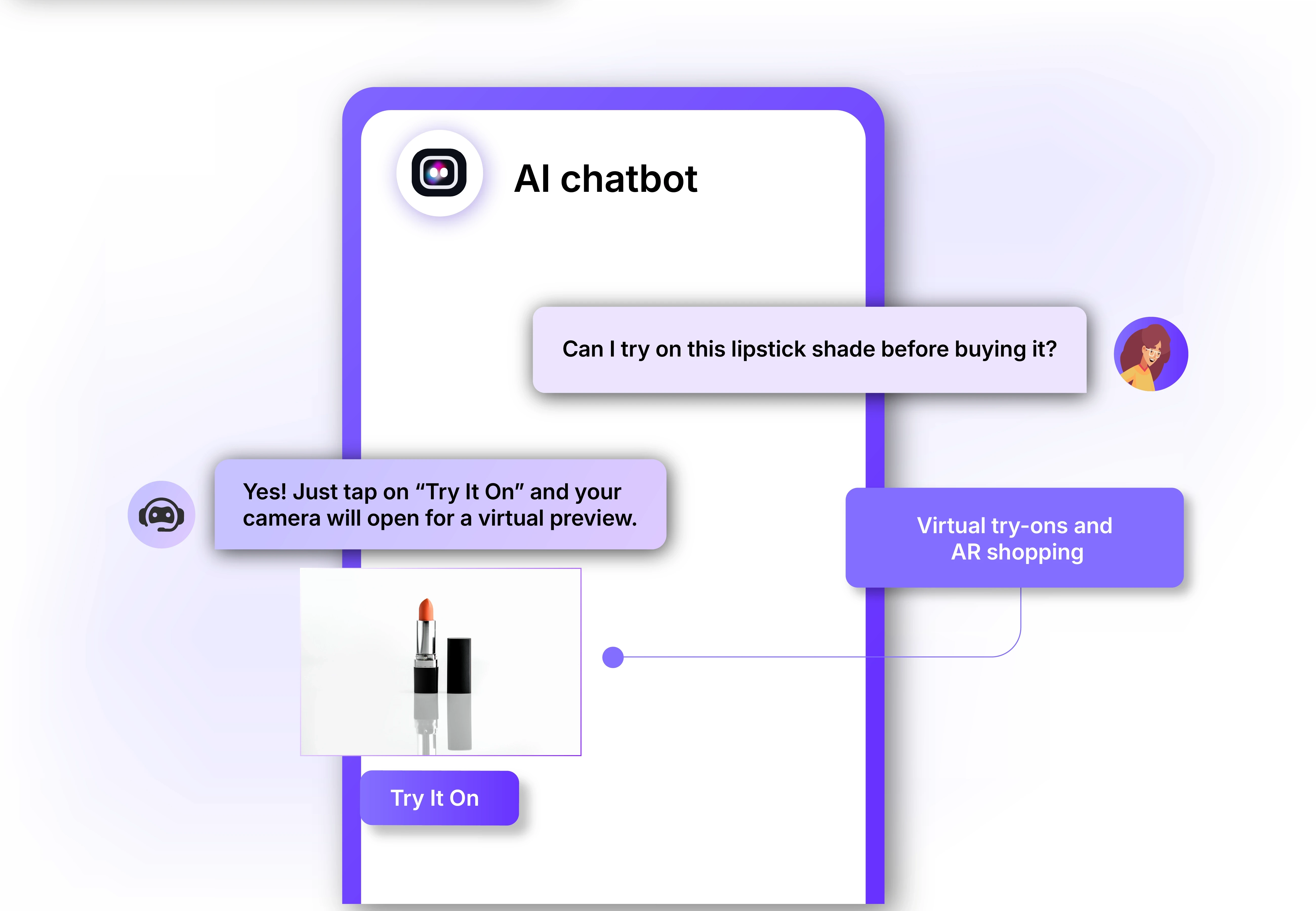 Virtual try-ons and AR shopping