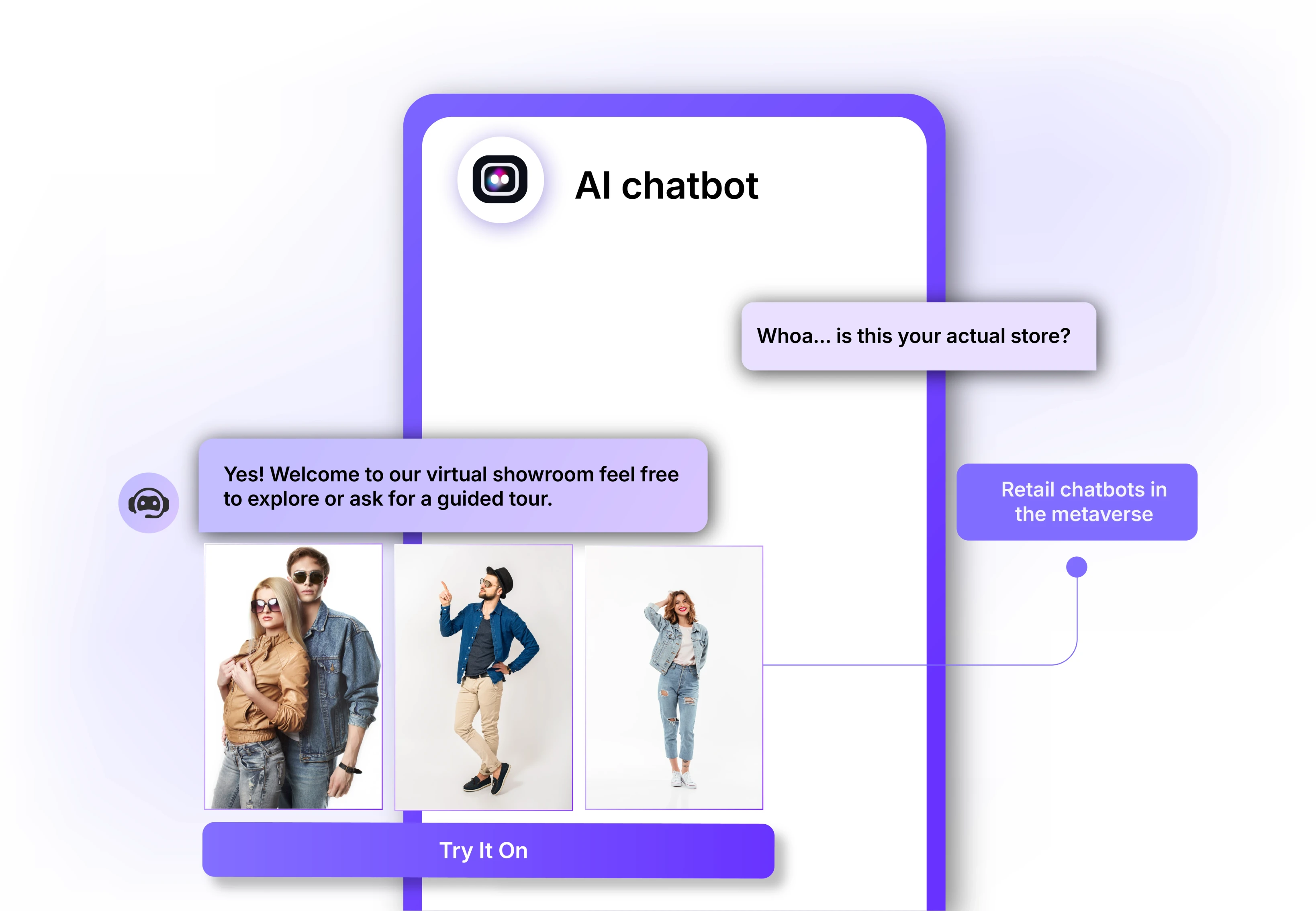 Retail chatbots in the metaverse