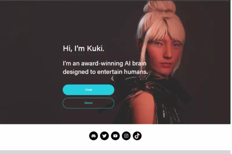 home page of Kuki