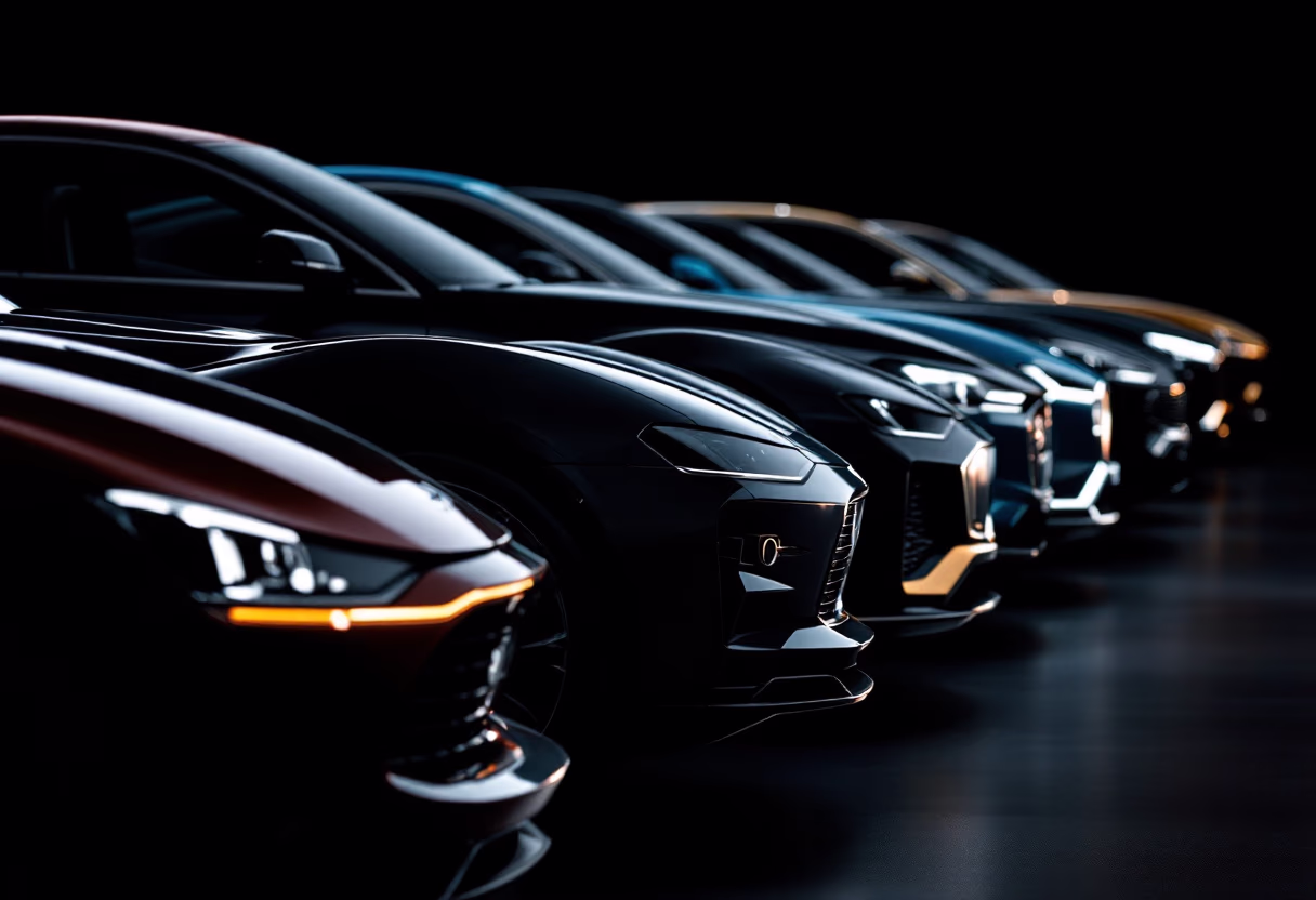 image of vehicle lineup