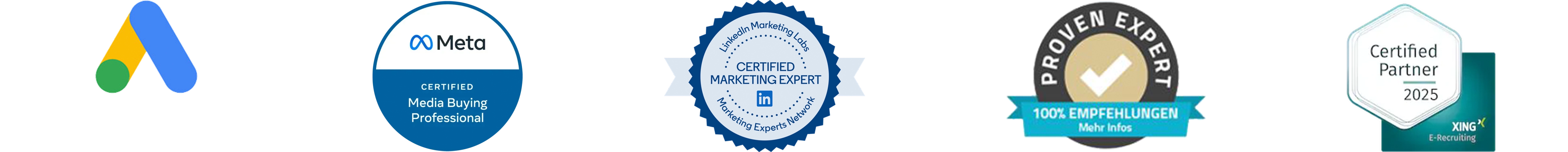 Ionos | Webflow | Psycholgie | Google | Proven Expert | Deutscher Agenturpreis