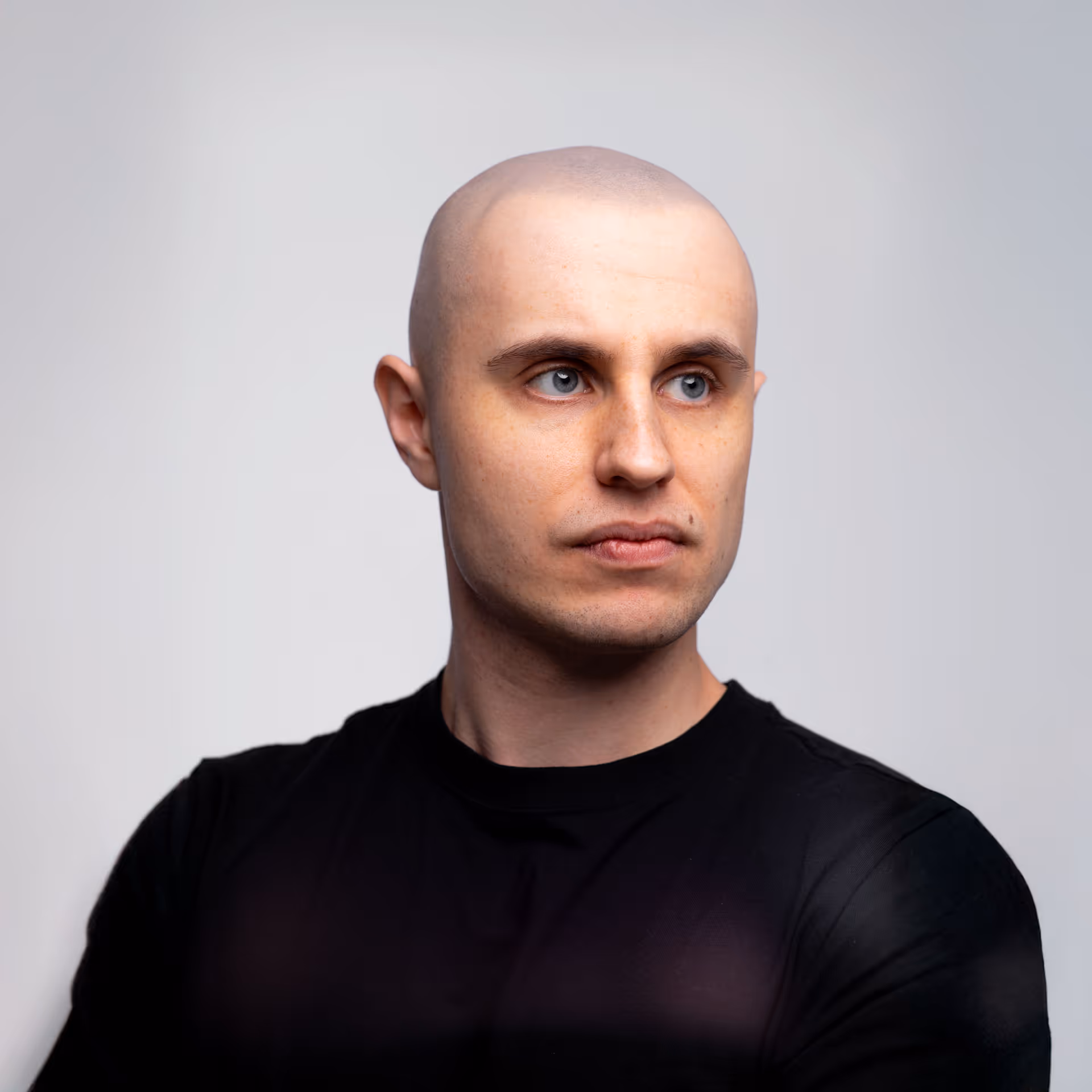 My three-quarter portrait