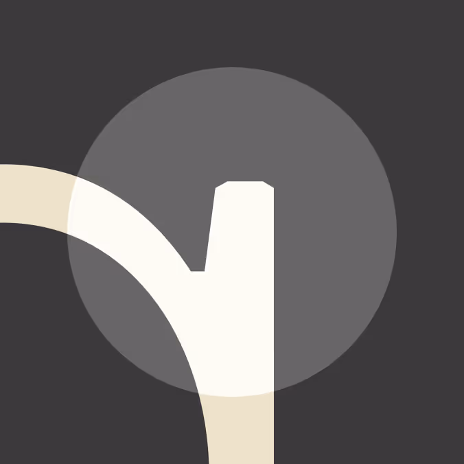 Close-up of the lowercase a from the FUNA typeface revealing the crafted joinery-inspired detail at the terminal