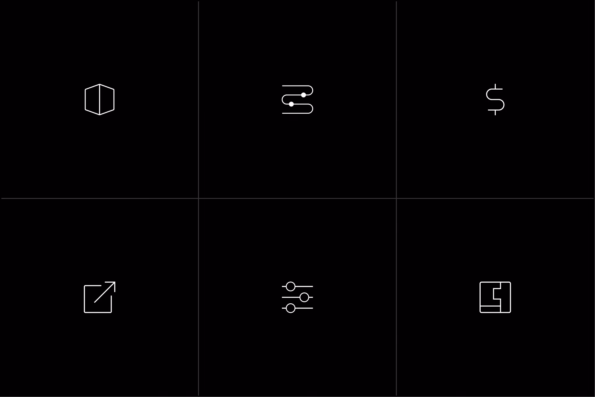 Valo pictogram set: value proposition
and UI icons