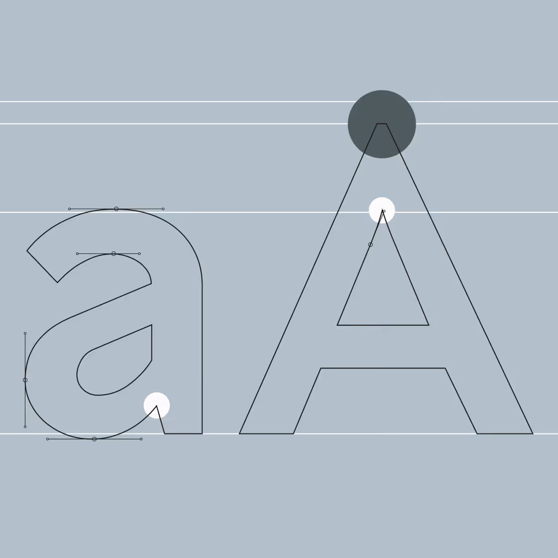 Paczków Accidence — letter construction grid
