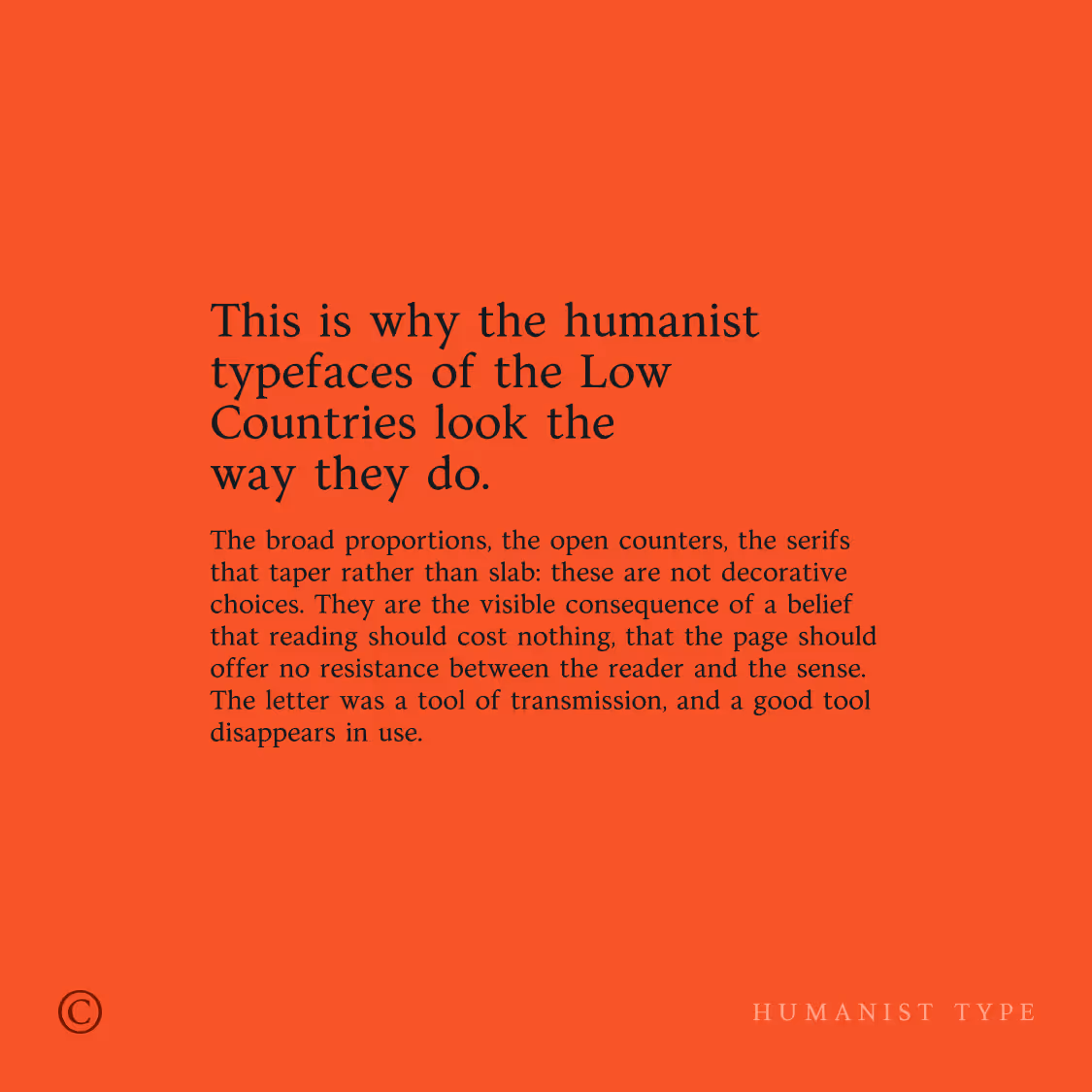 CESAR typeface — body text paragraph specimen
