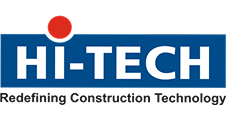 HI-TECH logo with the tagline Redefining Construction Technology.