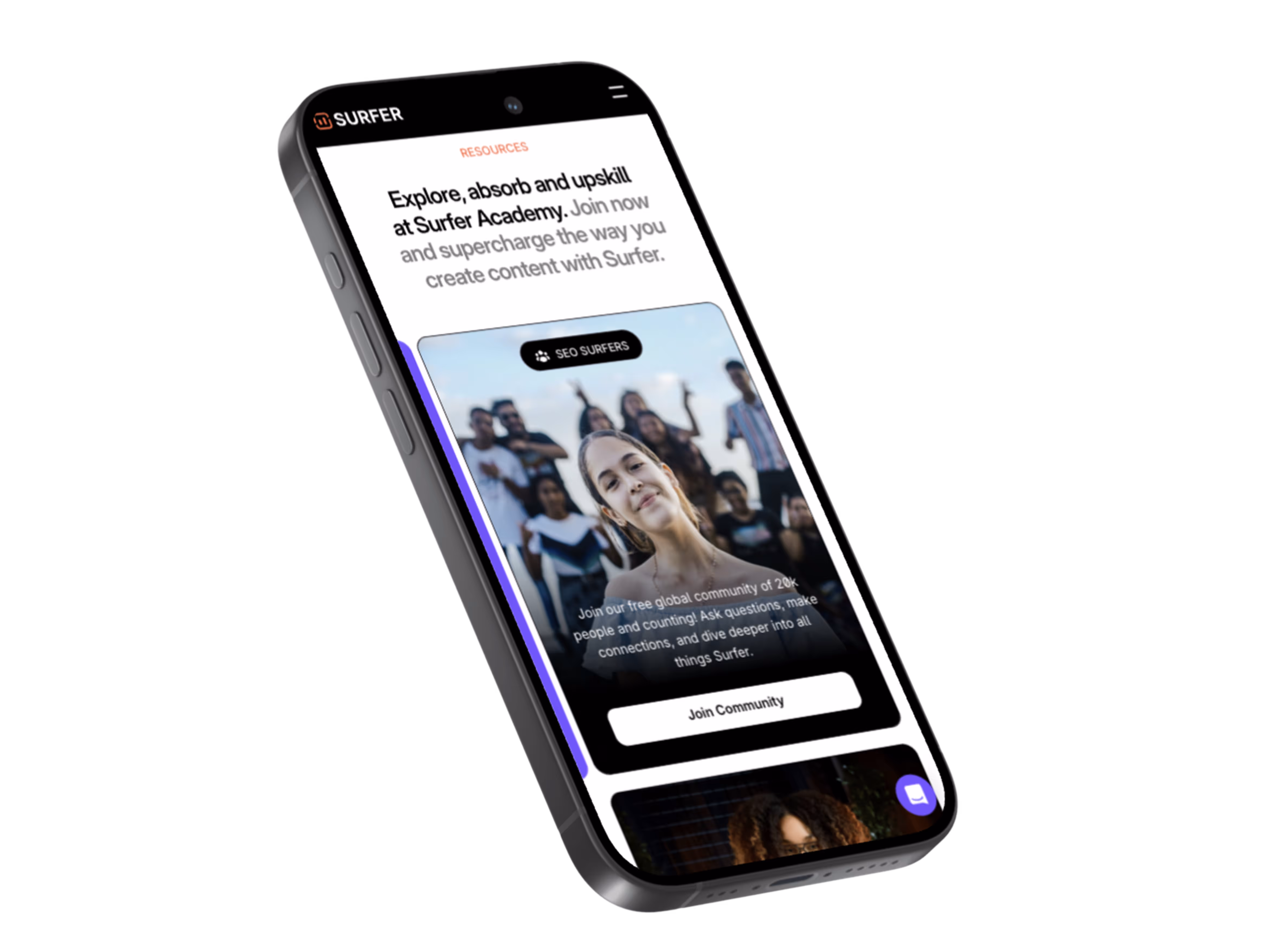 TandaShop Web Mobile Mockup