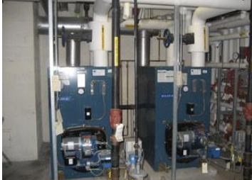 Boiler at temple beth shalom