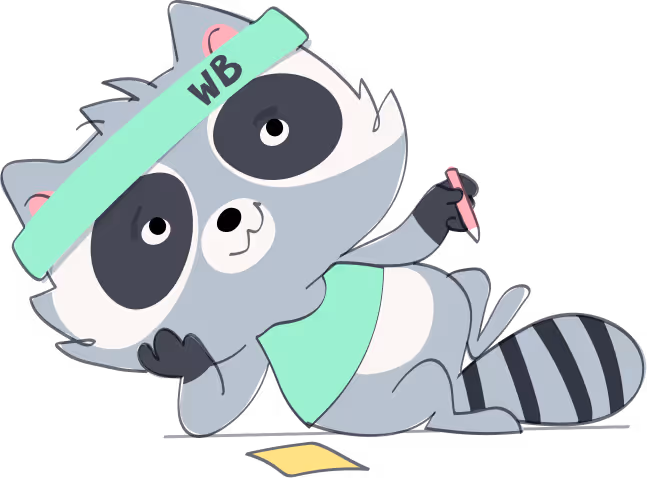 Friendly WeightBuddy raccoon mascot representing kindness and support in weight loss journey