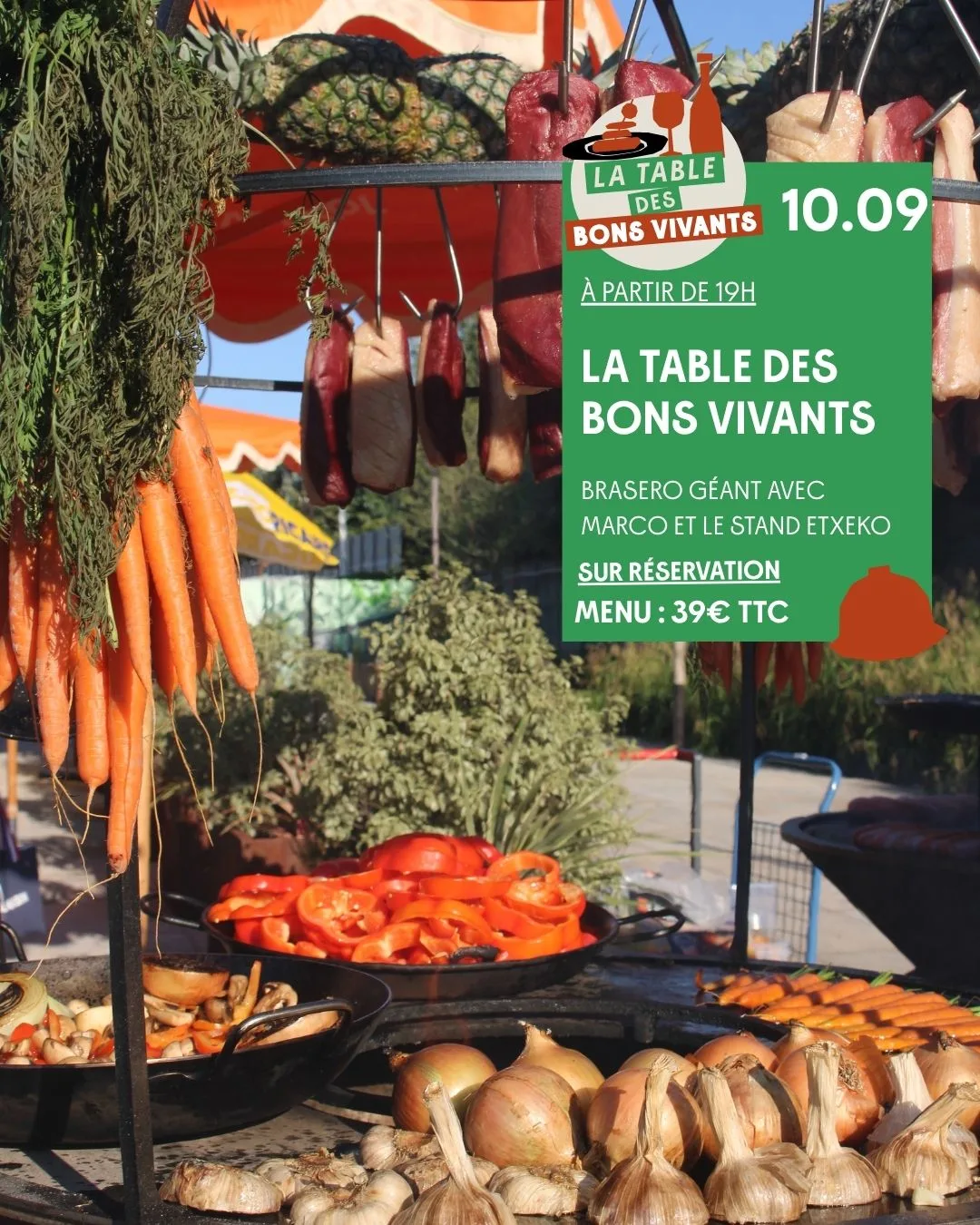 La table des bons vivants – Halles Biltoki de Rueil-Malmaison
