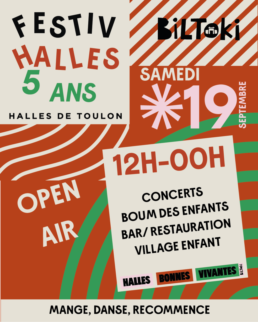 FESTIV'HALLES 5ANS DES HALLES – Halles Biltoki de Toulon