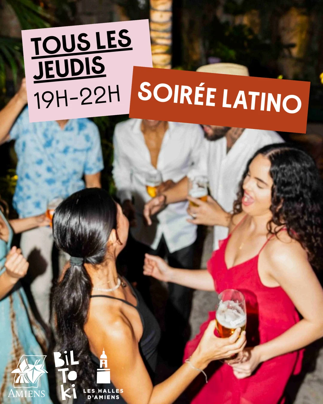 Soirées latino aux Halles d'Amiens  – Halles Biltoki de Amiens