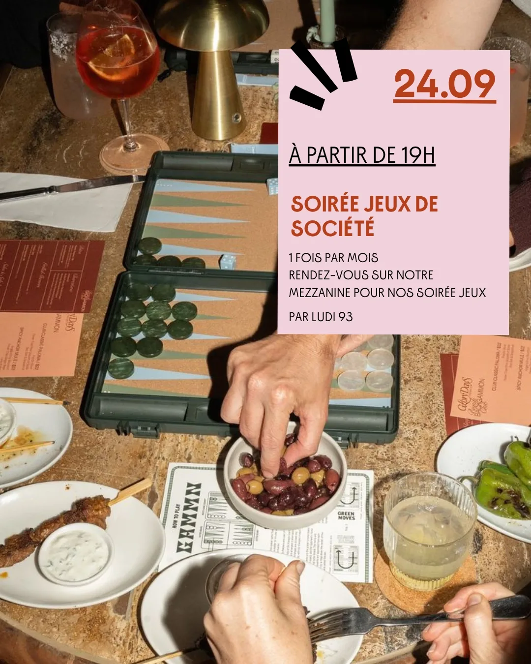 Soirée jeu de société