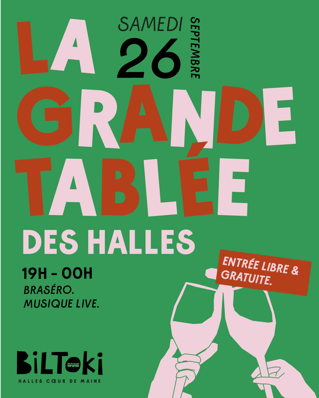 La grande tablée des Halles