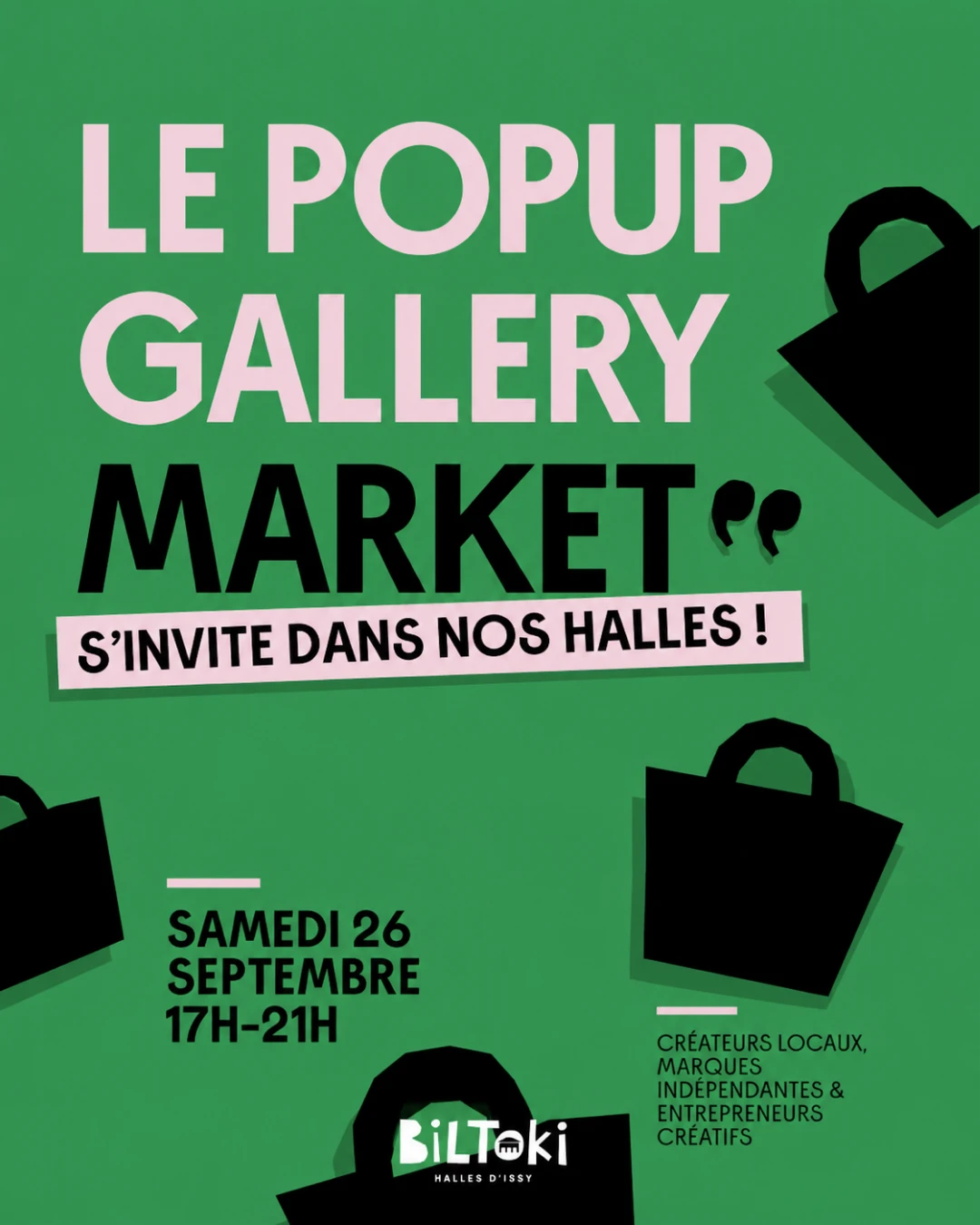 Marché Pop up Gallery x Biltoki