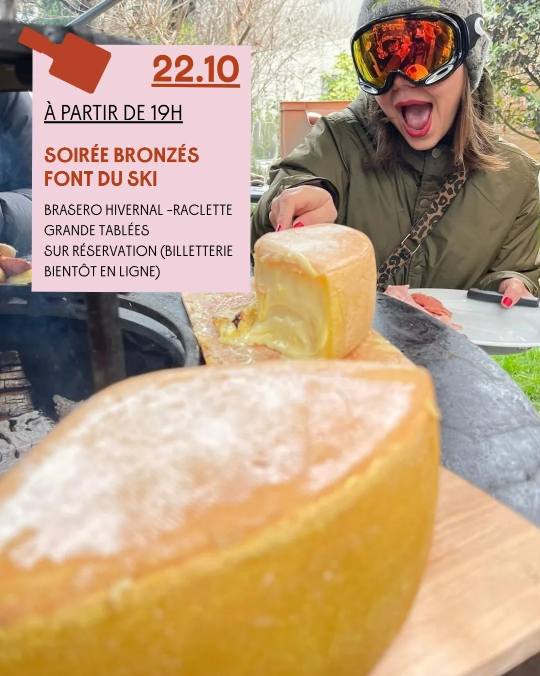 Soirée bronzés  font du ski - Raclette Party