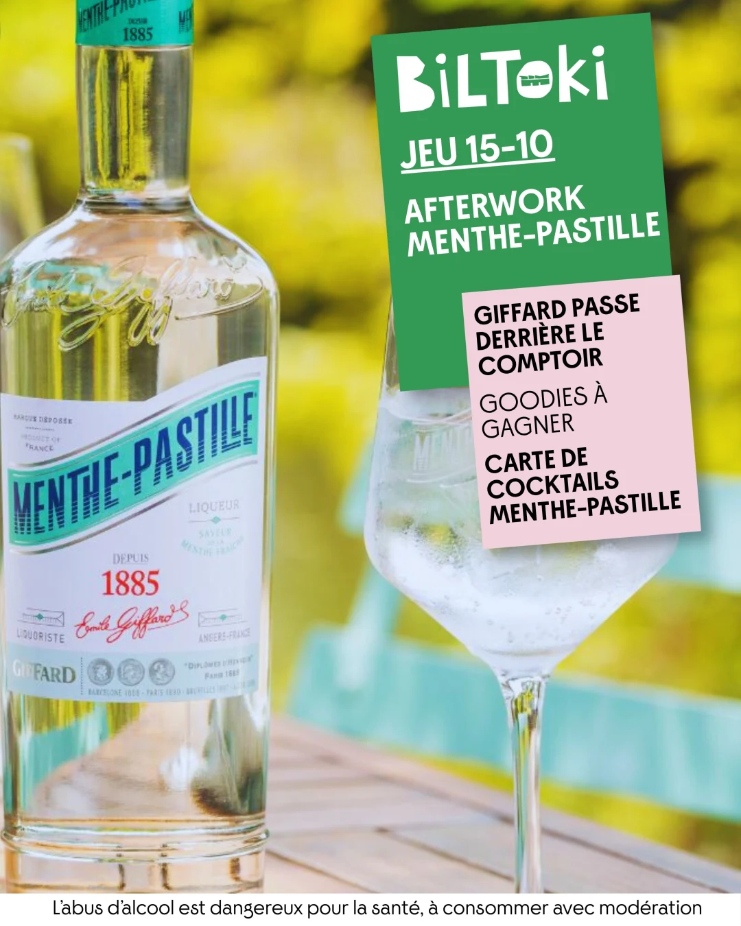 AFTERWORK MENTHE-PASTILLE