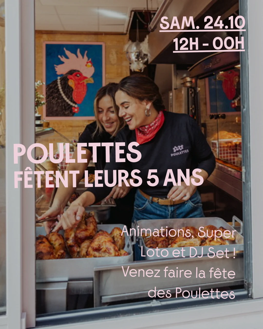 Poulettes fêtent leurs 5 ans 