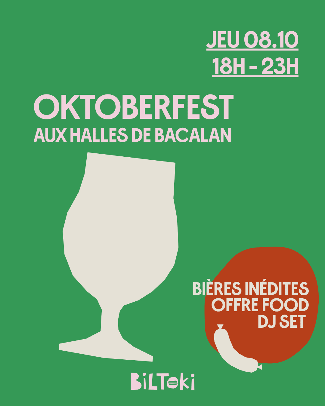 Oktoberfest aux Halles de Bacalan 