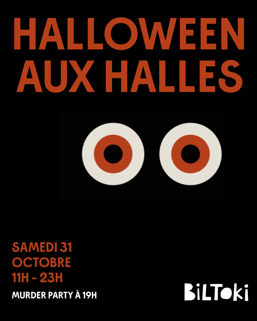 HALLOWEEN AUX HALLES !