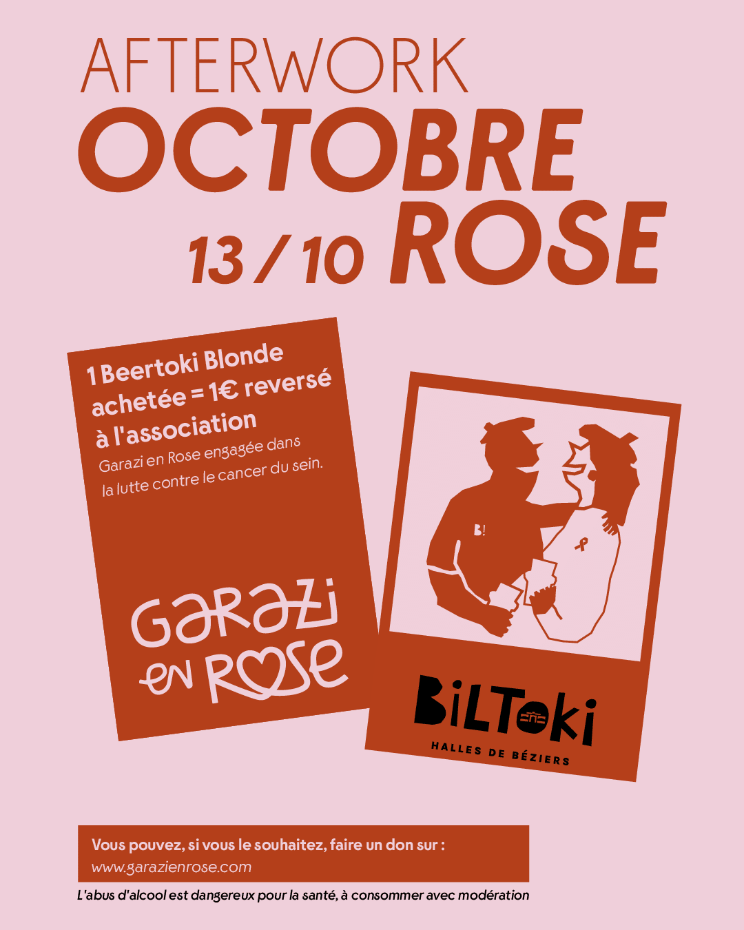 AFTERWORK x OCTOBRE ROSE