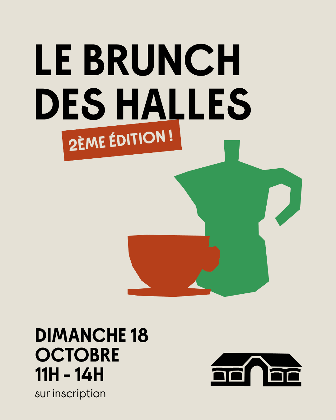 LE BRUNCH DES HALLES