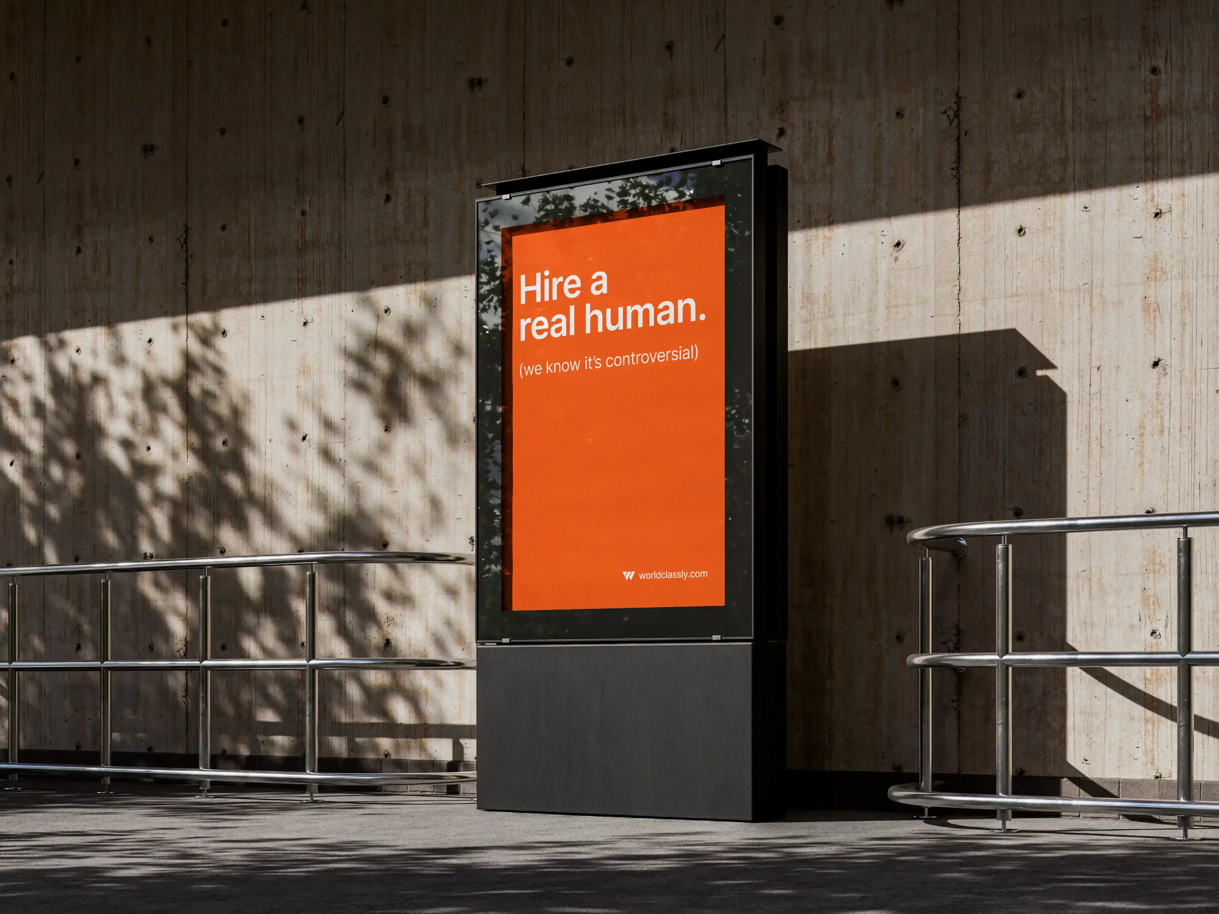 Worldclassly city ad by Inch Design Studio