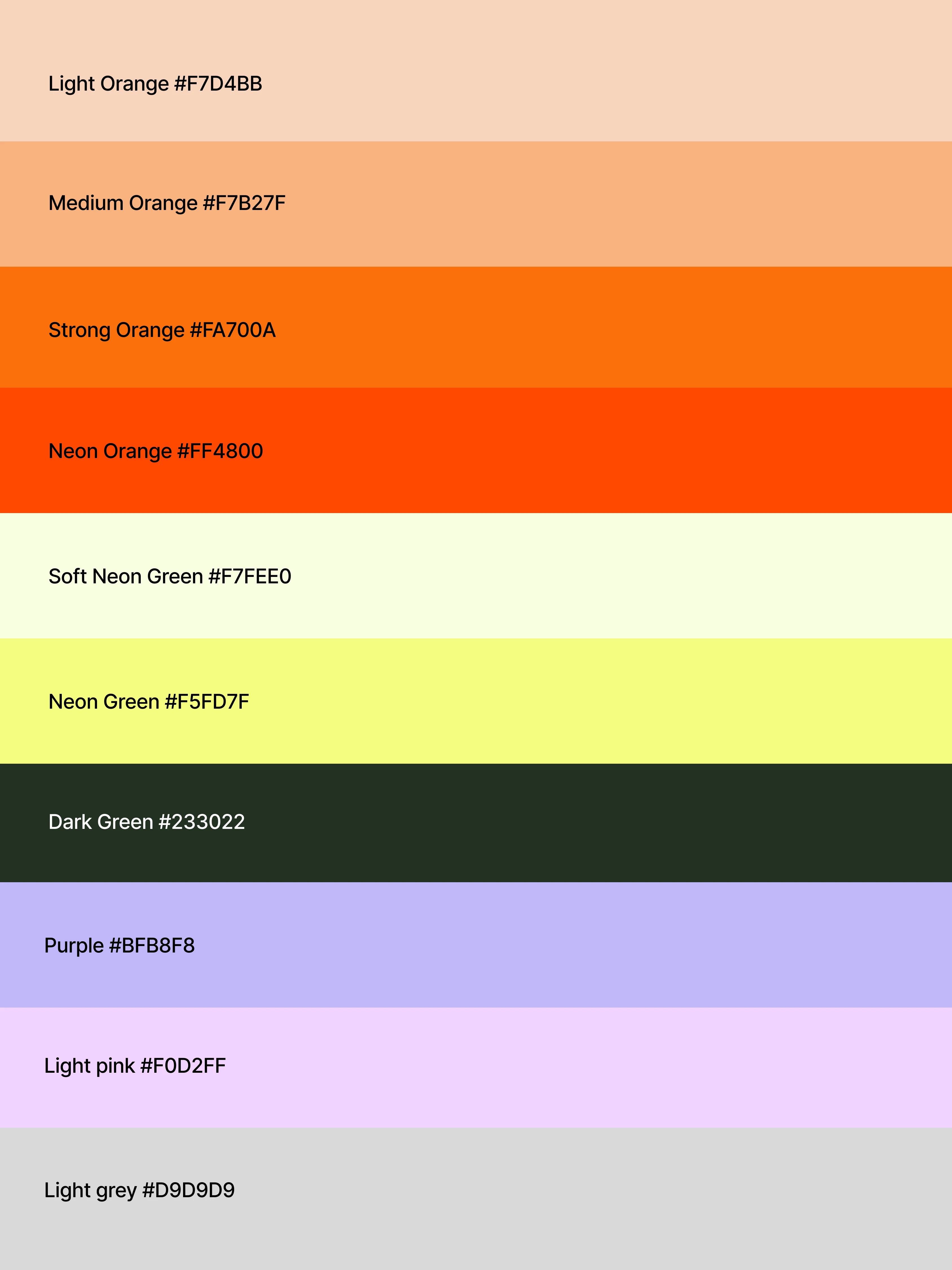 Brand guide color picker