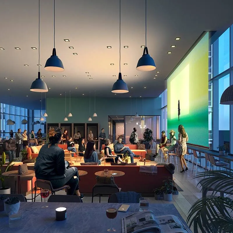 cluhouse area