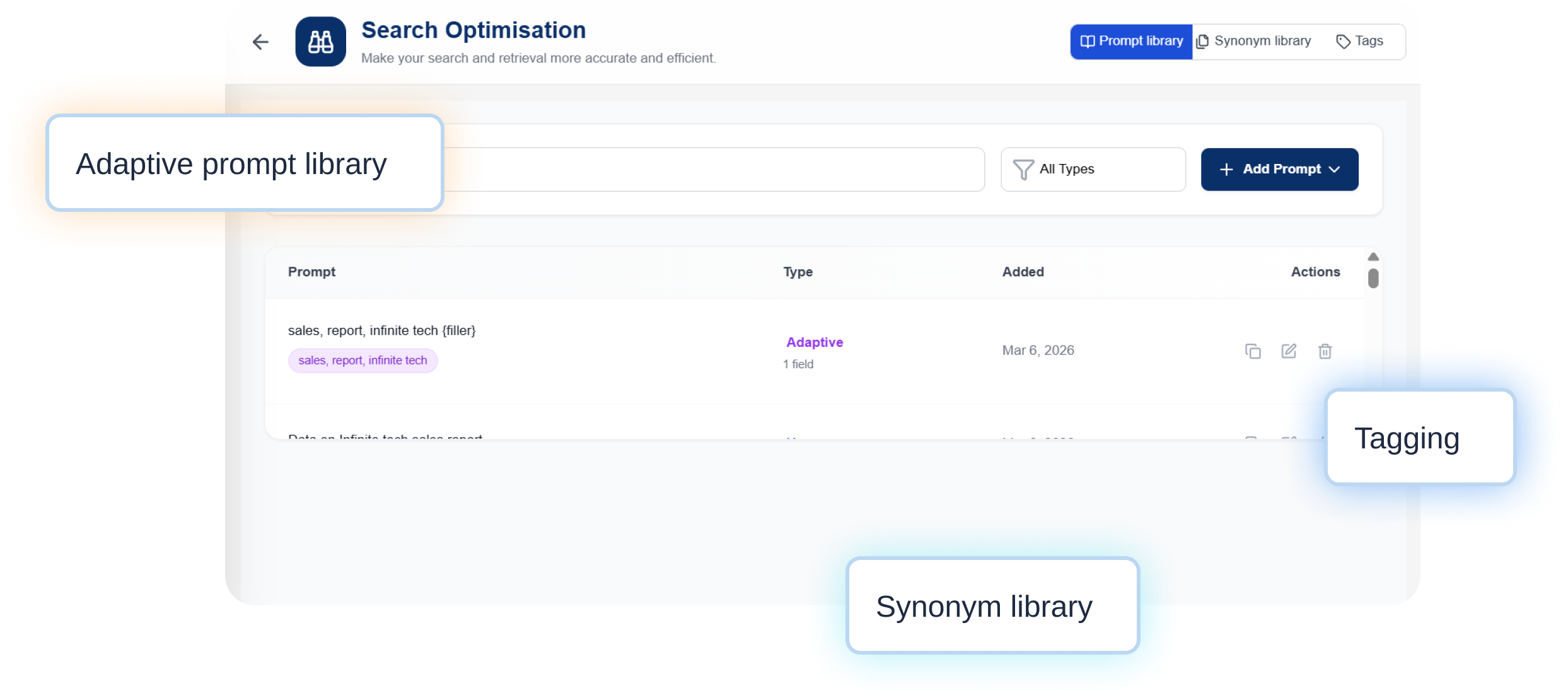 AI Powered Search UI