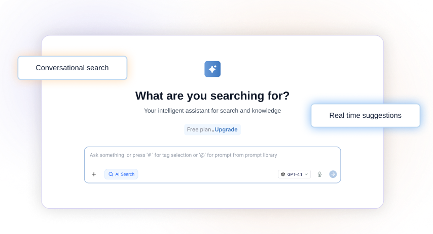 AI Powered Search UI