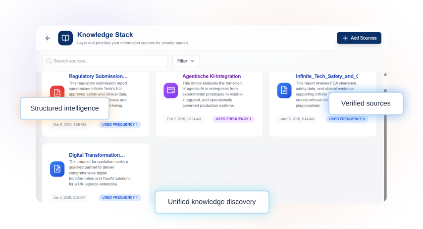AI Powered Search UI