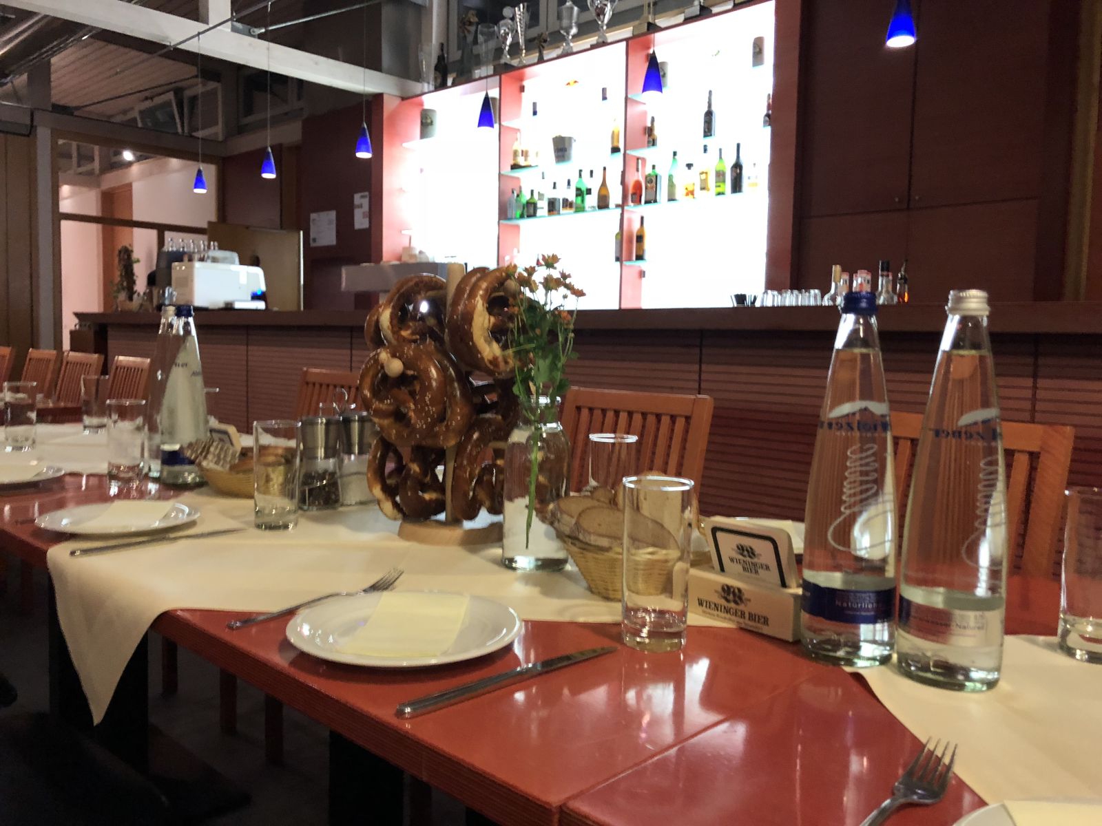 Gaststätte zum Kelten - Gedeckter Tisch