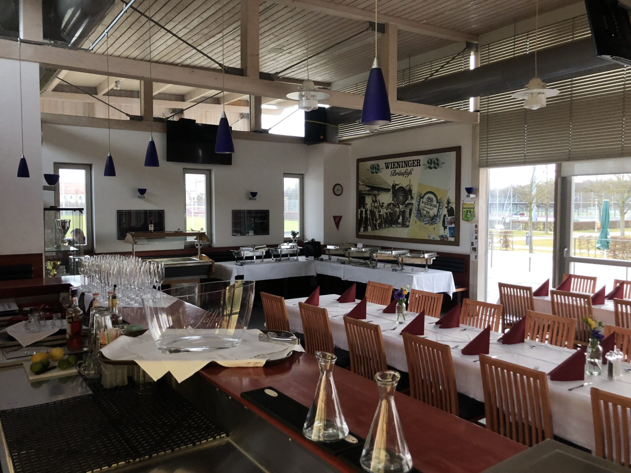 Gaststätte zum Kelten - Gedeckter Tisch