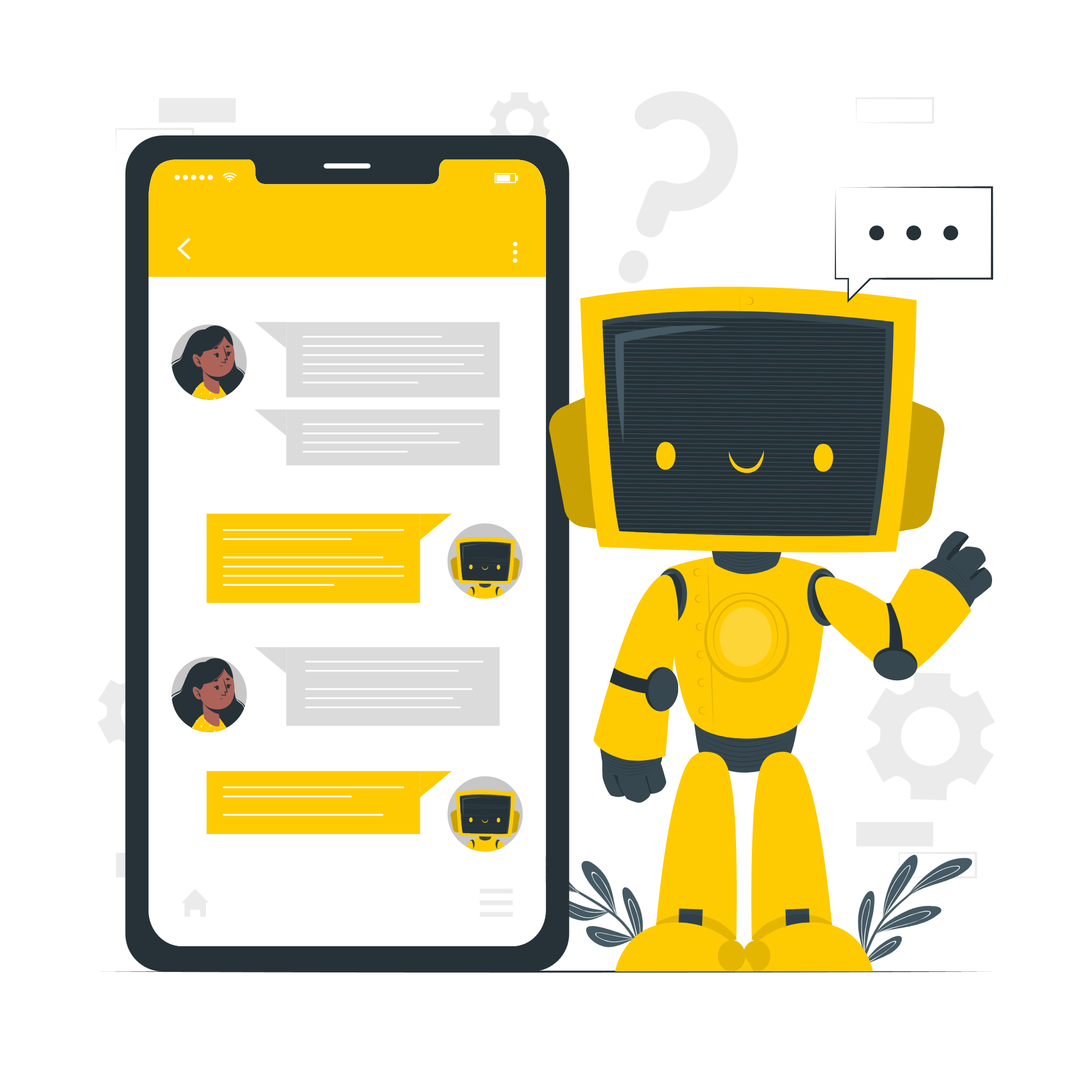 image d'un graphique ascendent