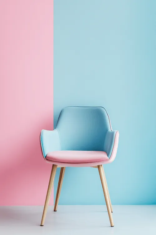 Modern Pastel Chair