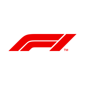 Formula 1 (F1) logo in red.