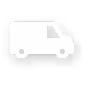 White Courier Van Icon
