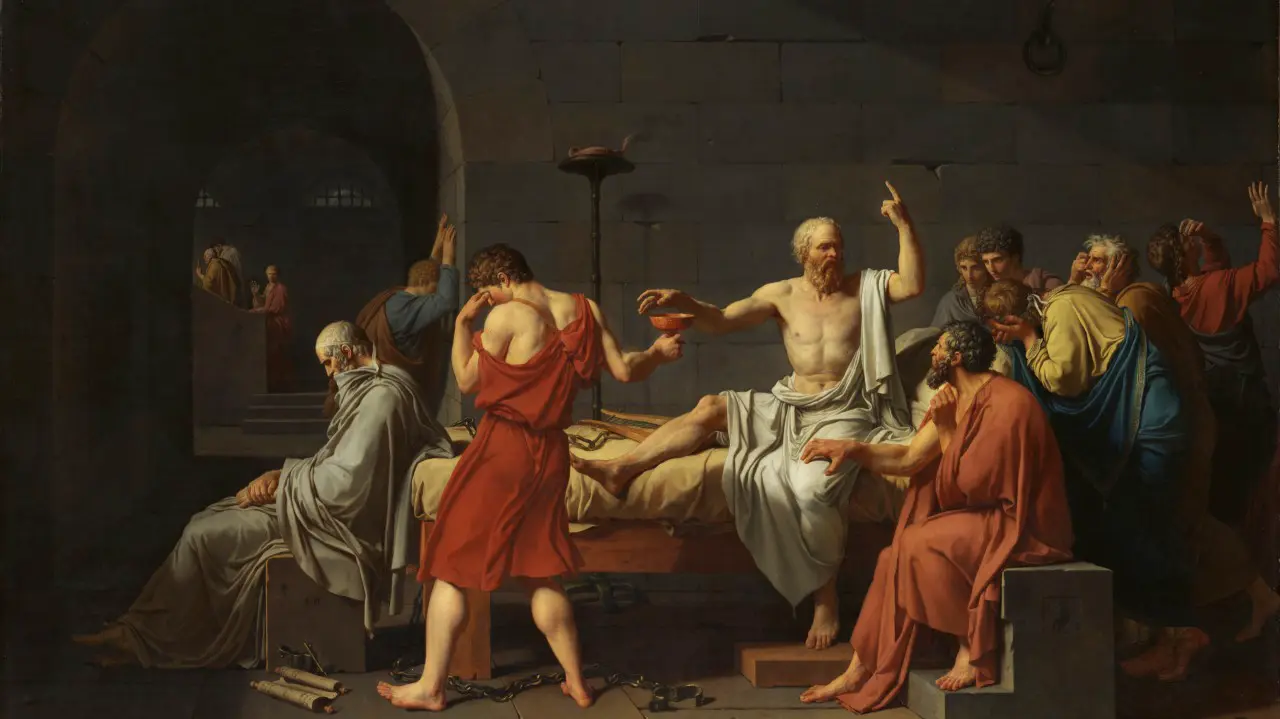 Notes from a Greek island: AI, Creativity, and The Death of Socrates
