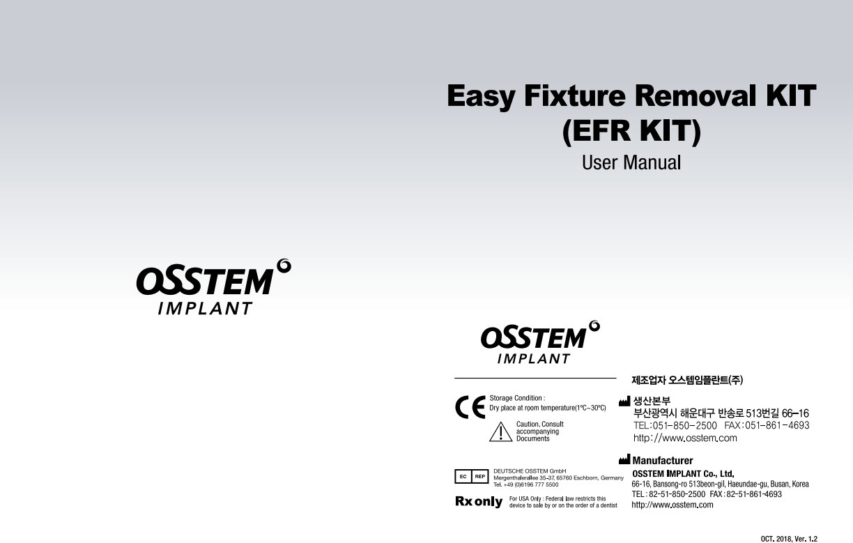 EFR Kit Instructions