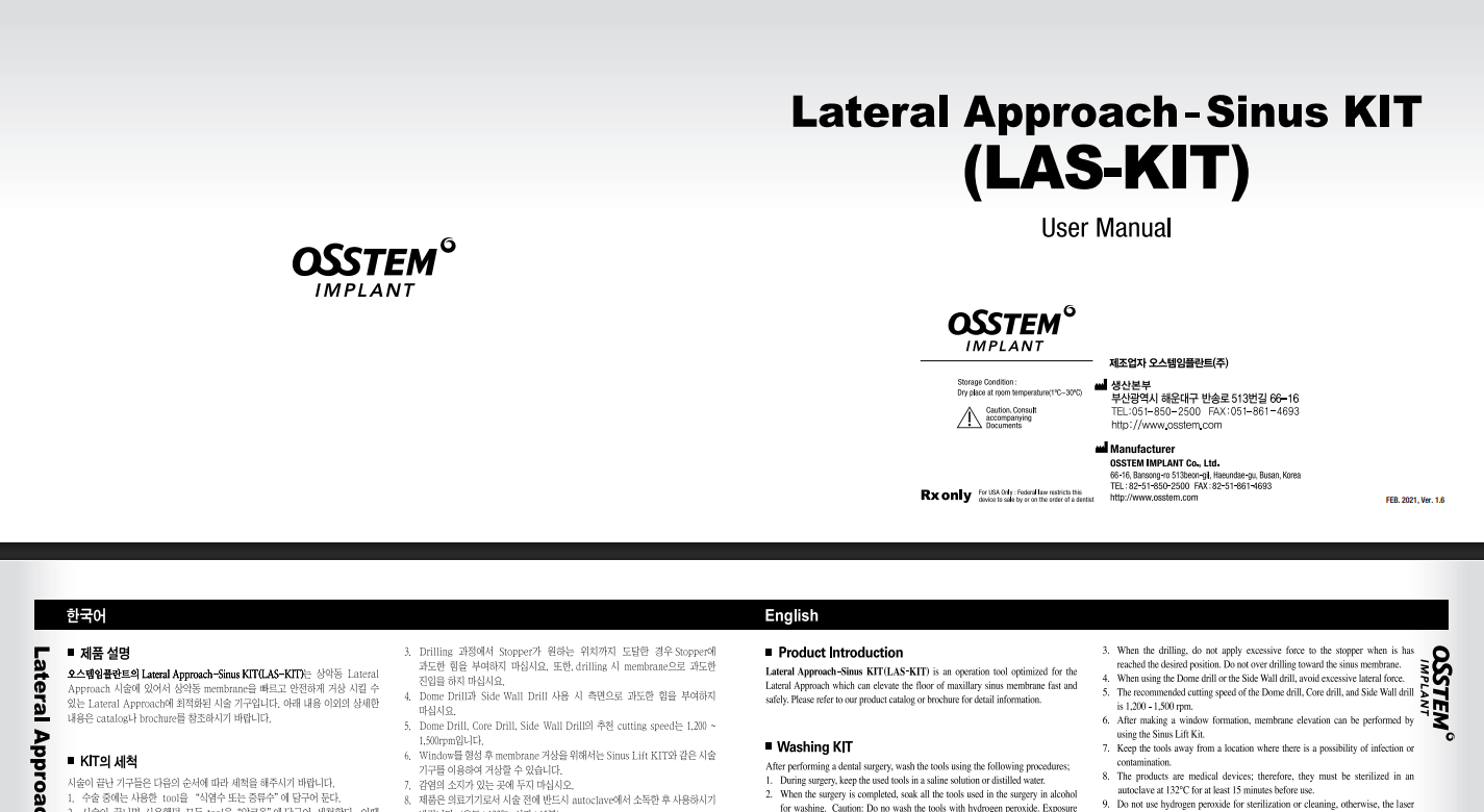 LAS Kit Instructions