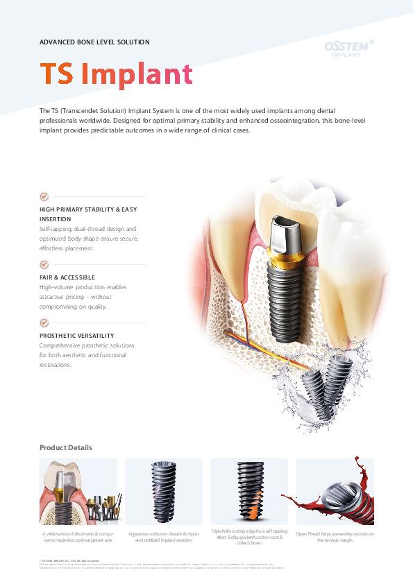 Flyer | TS Implant System