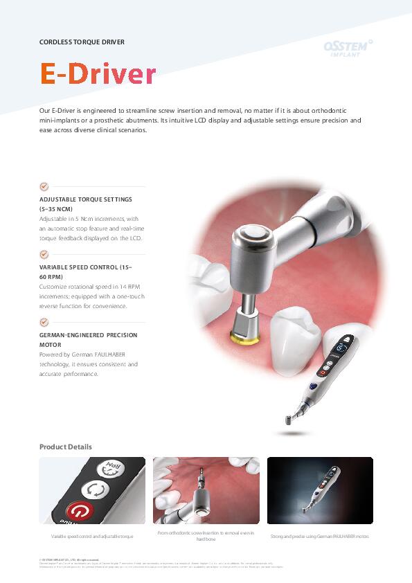 Flyer | E-Driver | English