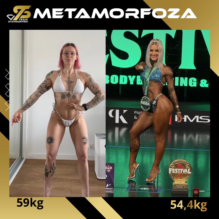Dominika Grabarczyk – przed współpracą i na scenie z medalem, debiut w Wellness na naturalnych zawodach