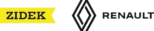 ZIDEK brand logo with Renault logo and text.