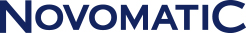 NOVOMATIC brand name logo.