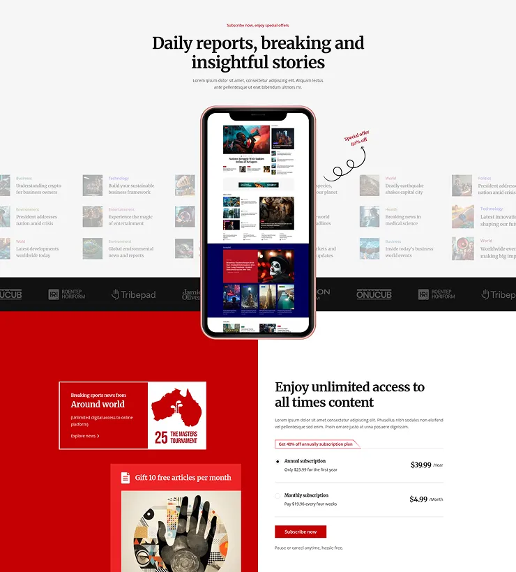 nextpulsh-landing-subscription-one-page-image
