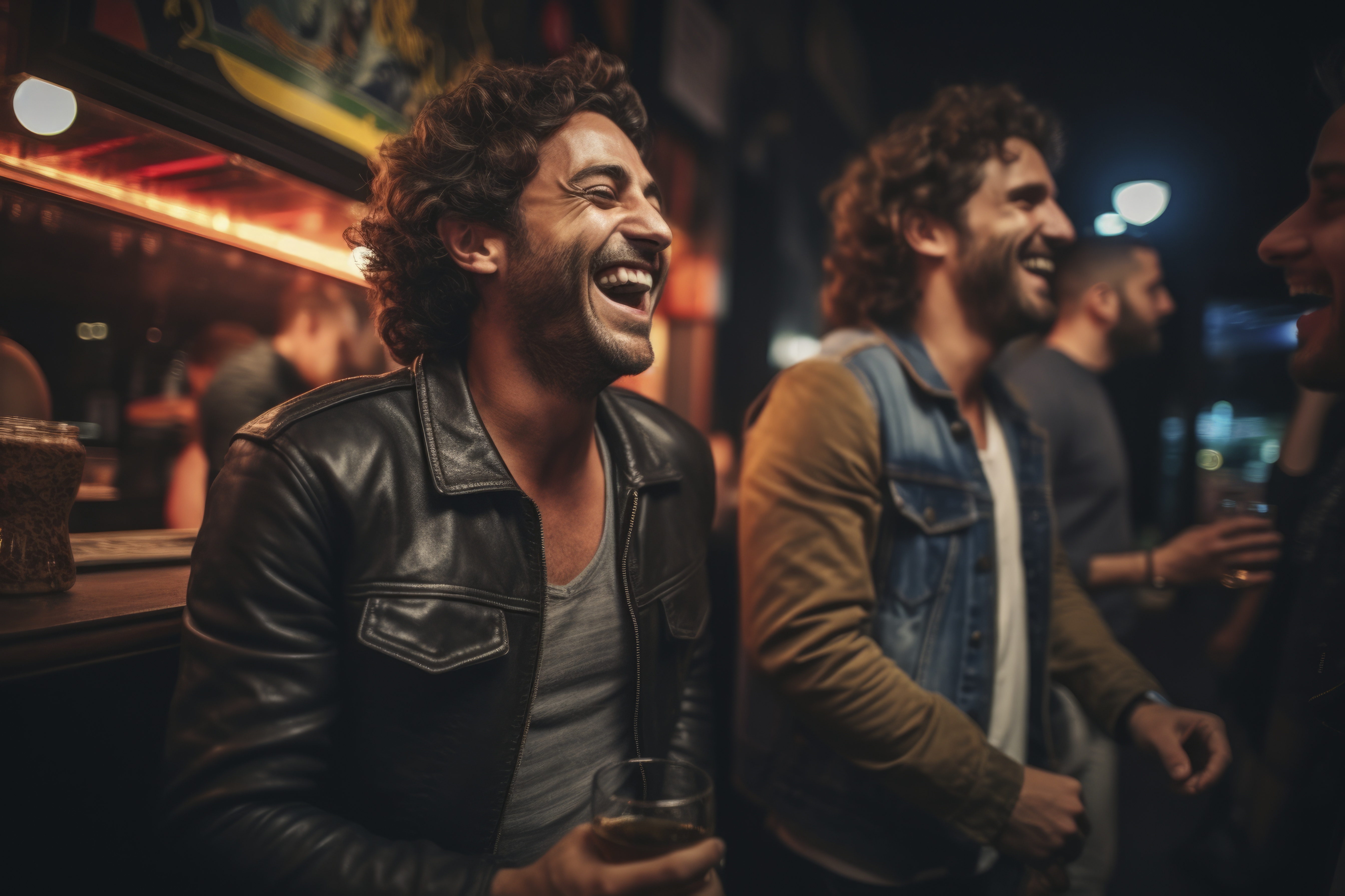 image of job applicants in a discussion (for a medical clinic)