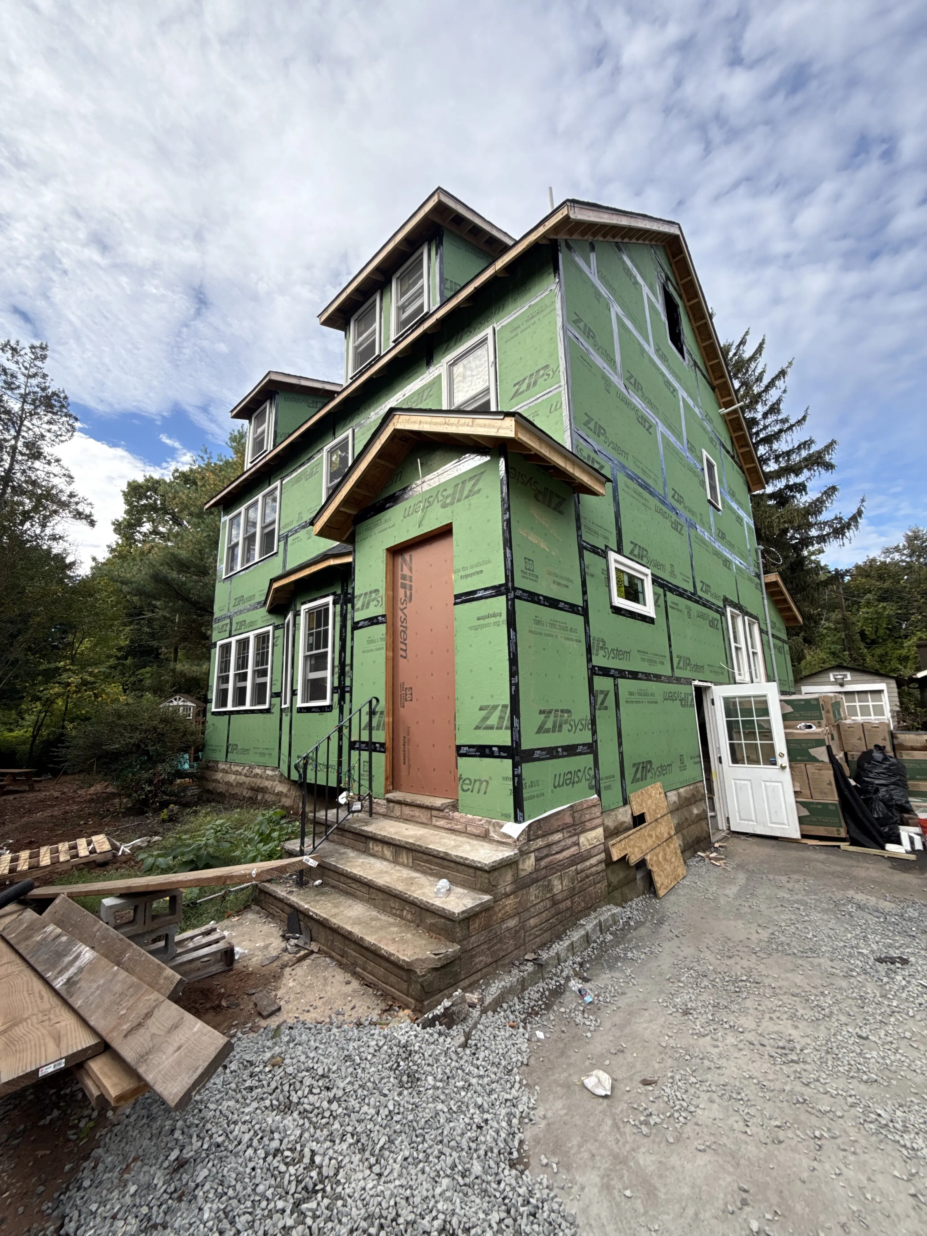 Home addition built by Breathe Easy Remodeling in Glen Ridge, New Jersey